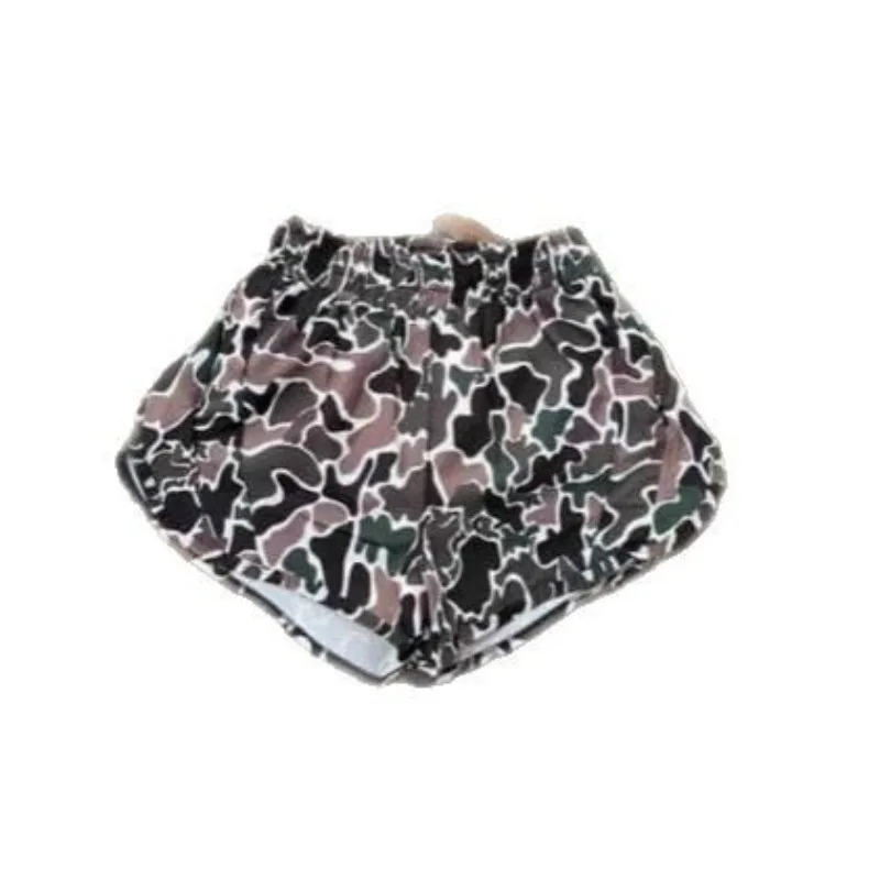 Pantaloncini da donna con stampa leopardata Pantaloncini vintage hip-hop moda di strada per abbigliamento da donna Pantaloni corti larghi e larghi da donna