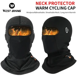 WEST BIKING-bufanda para ciclismo, gorro cálido de invierno, transpirable, a prueba de viento, pasamontañas, para ciclismo de montaña y motocicleta