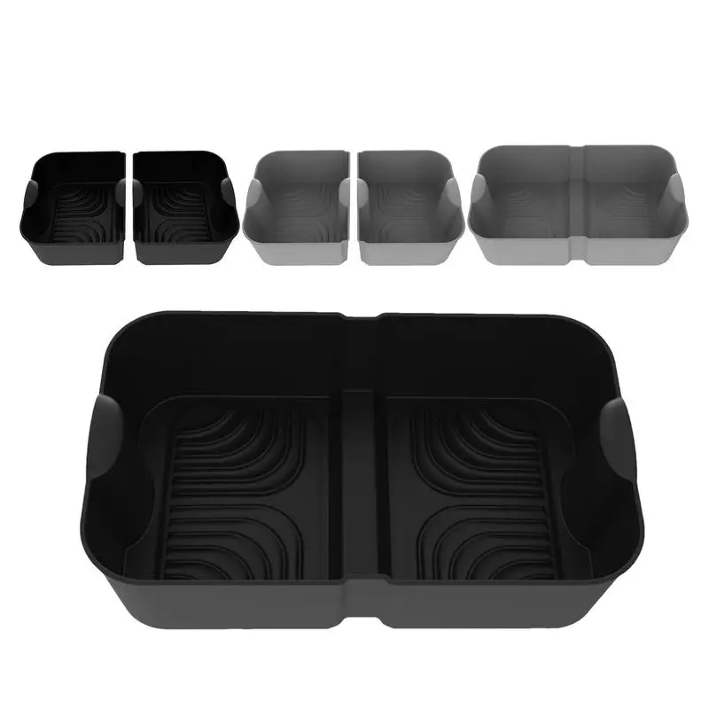 

Silicone Air Fryer Liners Baking Pan Reusable Non Stick Air Fryer Mat Liner Silicone Baking Tray kitchen fried accessories