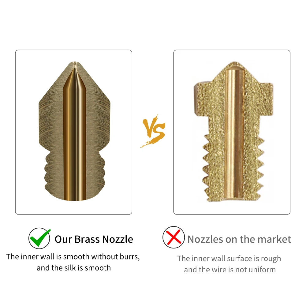 5 шт., форсунки для 3D-принтера