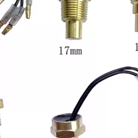 1PC 12V/24V 10MM 12MM 14MM 16MM 17MM 21MM Universal Water Temperature Sensor Car Temperature Sensor Water Temperature Gauge