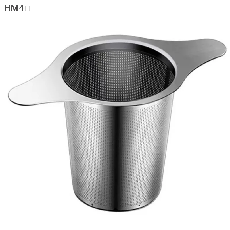 Thee-ei met handvat, roestvrijstalen theeverspreider fijnmazige filters, hangend aan theepotten mokken om losse thee te bedienen