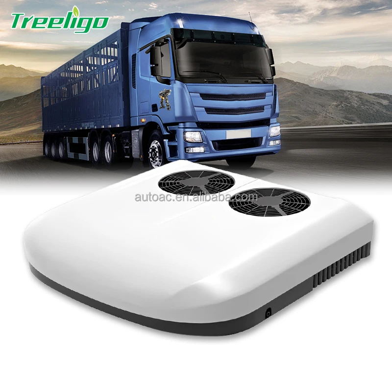 Universal Electric Aire Acondicionado Camion 12v For Truck Tractors Agricultural Machinery 12 Volt Air Conditioner For Trucks