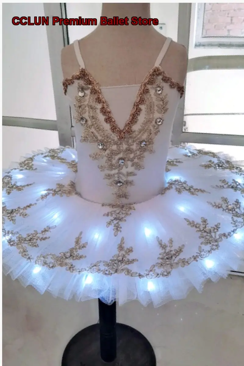 Children's Tutu Dress Performance Girl Sequin Spaghetti Strap Puffy Skirt Kids Girls