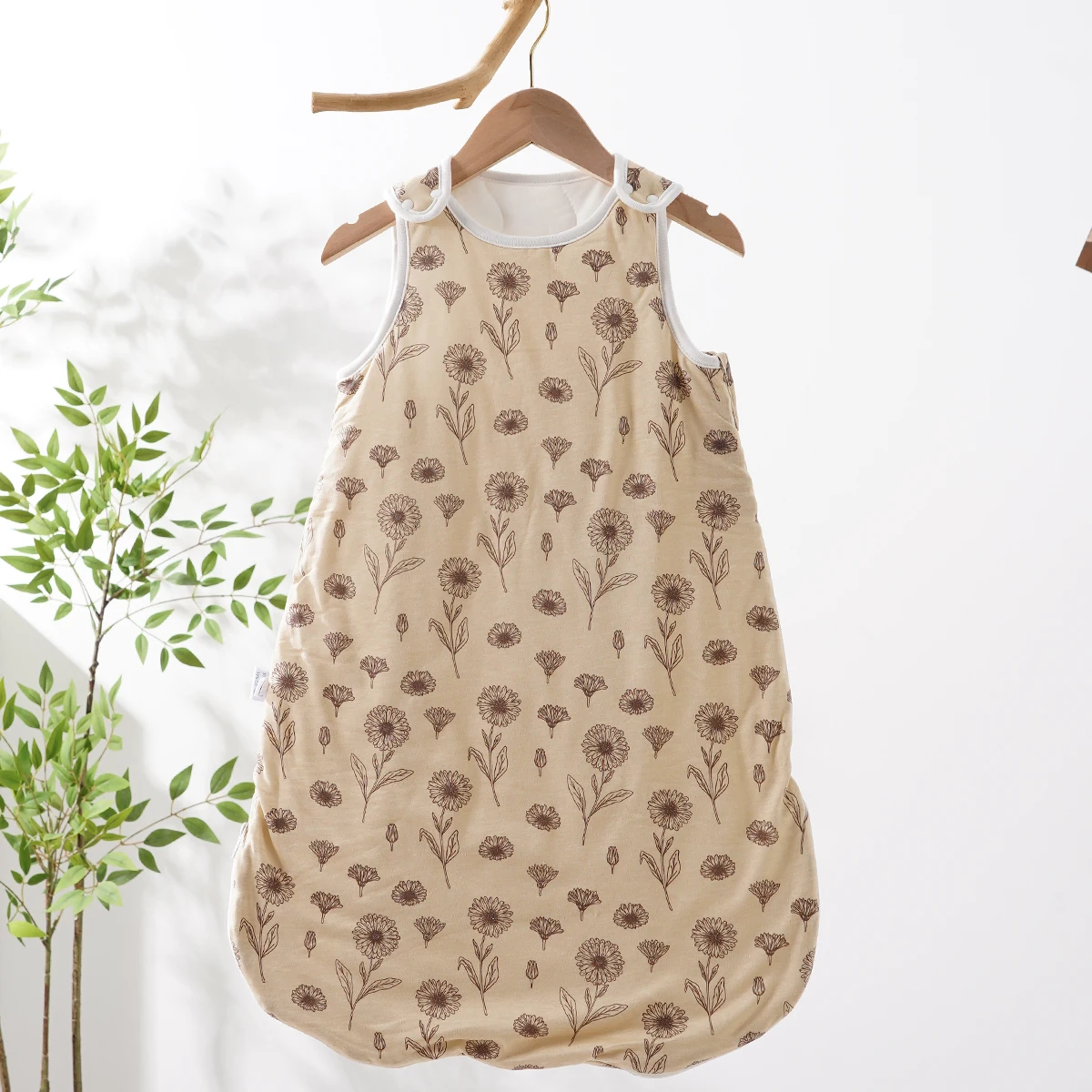Happyflute Size S Baby Winter Autumn Warm Sleeping Bag -Suit for 10℃-20℃, Two-Way Zipper Adjustable Sleeping Bag