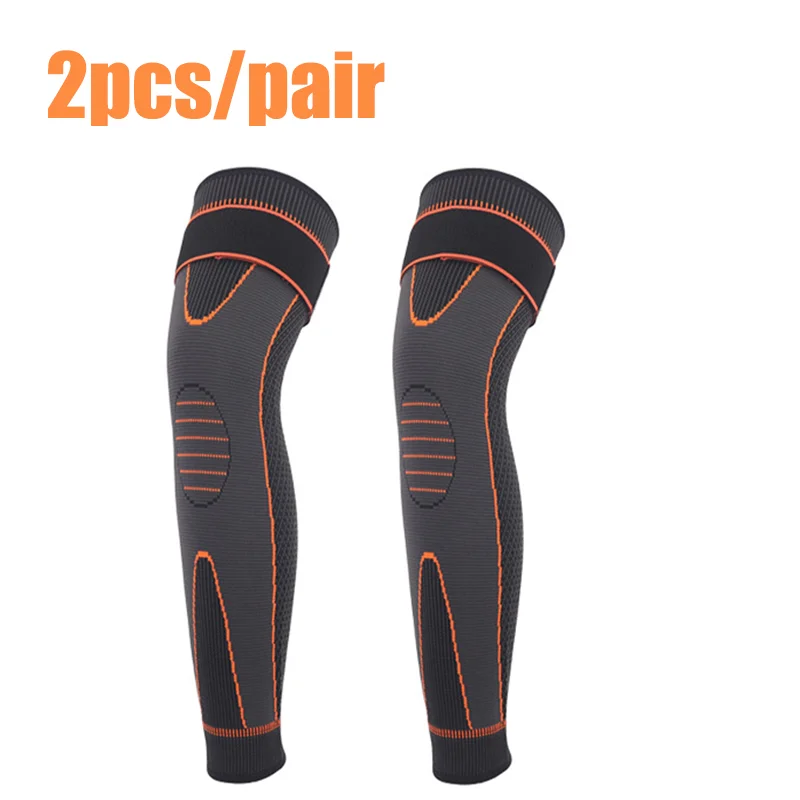 

Elastic Compression Knee Support, Lengthen Stripe Sleeve, Pain Relief Protector for Sports Daily Use