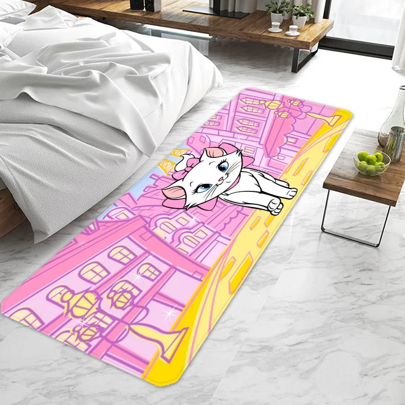 Disney Marie Cat Door Mat Entrance Doormat Non-slip Washable Kitchen Carpet Living Room Hallway Rugs Door Mats Bathroom Bath