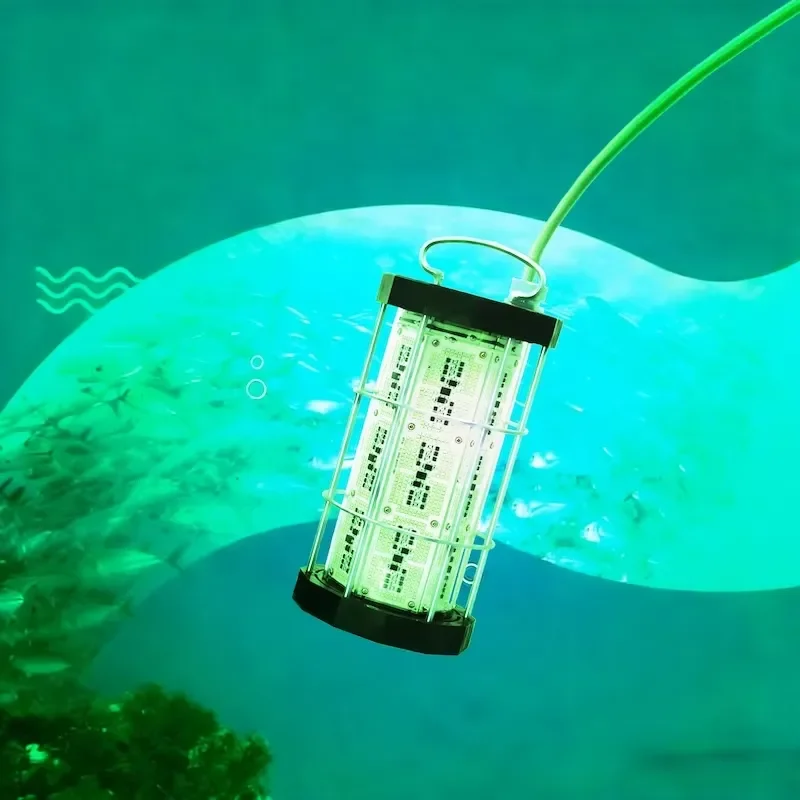 110v/220v 3000w Waterproof IP68 Aluminum Alloy Multi-Color Underwater LED Fishing Light for America Canada