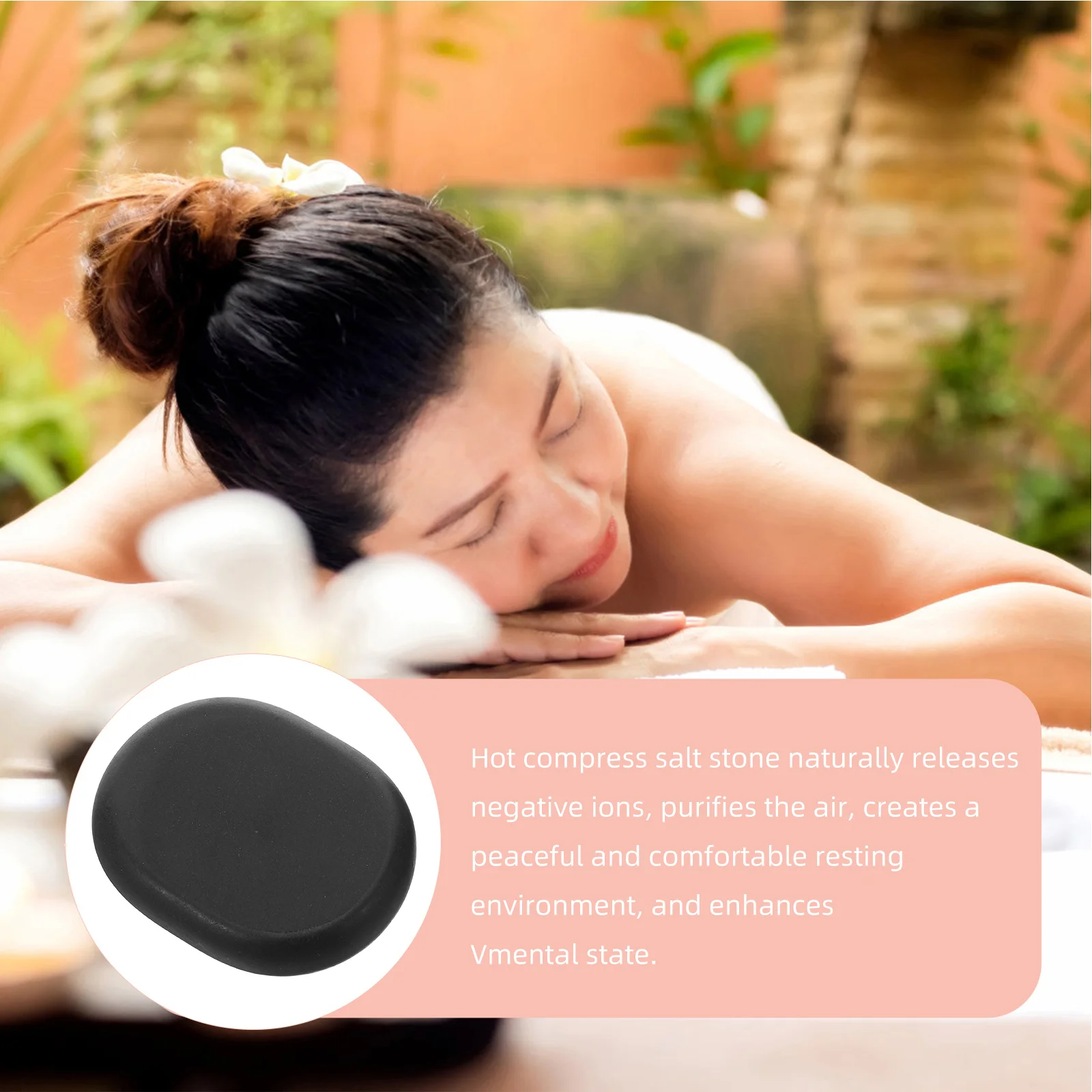 مجموعة تدليك أحجار البازلت الساخنة الطبيعية مكونة من 8 قطع لاسترخاء العضلات العميقة علاج الظهر سبا الروائح استخدام السفر المنزلي