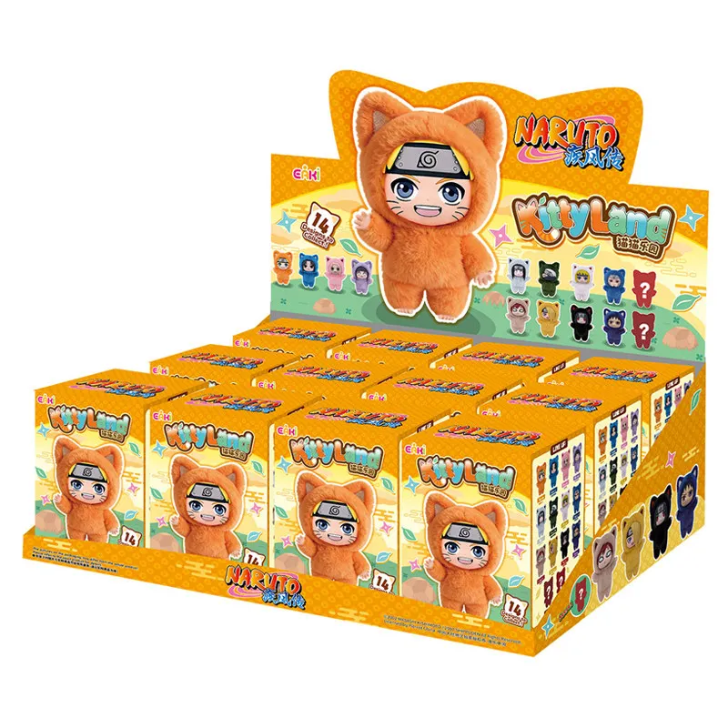 Authentic Eaki Naruto Shippuden Kitten Land Blind Box Sasuke