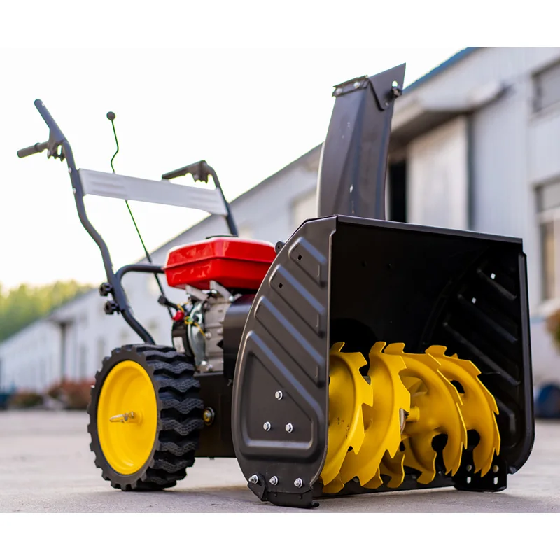 تخصيص ذاتية الدفع Snowplow 13hp محرك الطاقة مقبض التحكم منفاخ الثلج الصغيرة ، قاذف الثلج المنزلية القوية