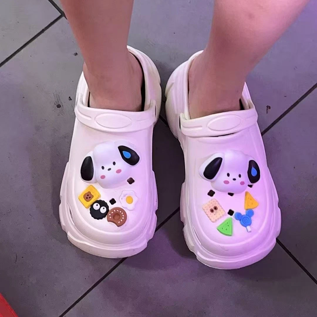 Girl Cute Edition Slippers 2025 New Soft Soled Women's Slippers Outdoor Thick Soled Wear-resistant Beach Casual Wedges Sandals - Image 6