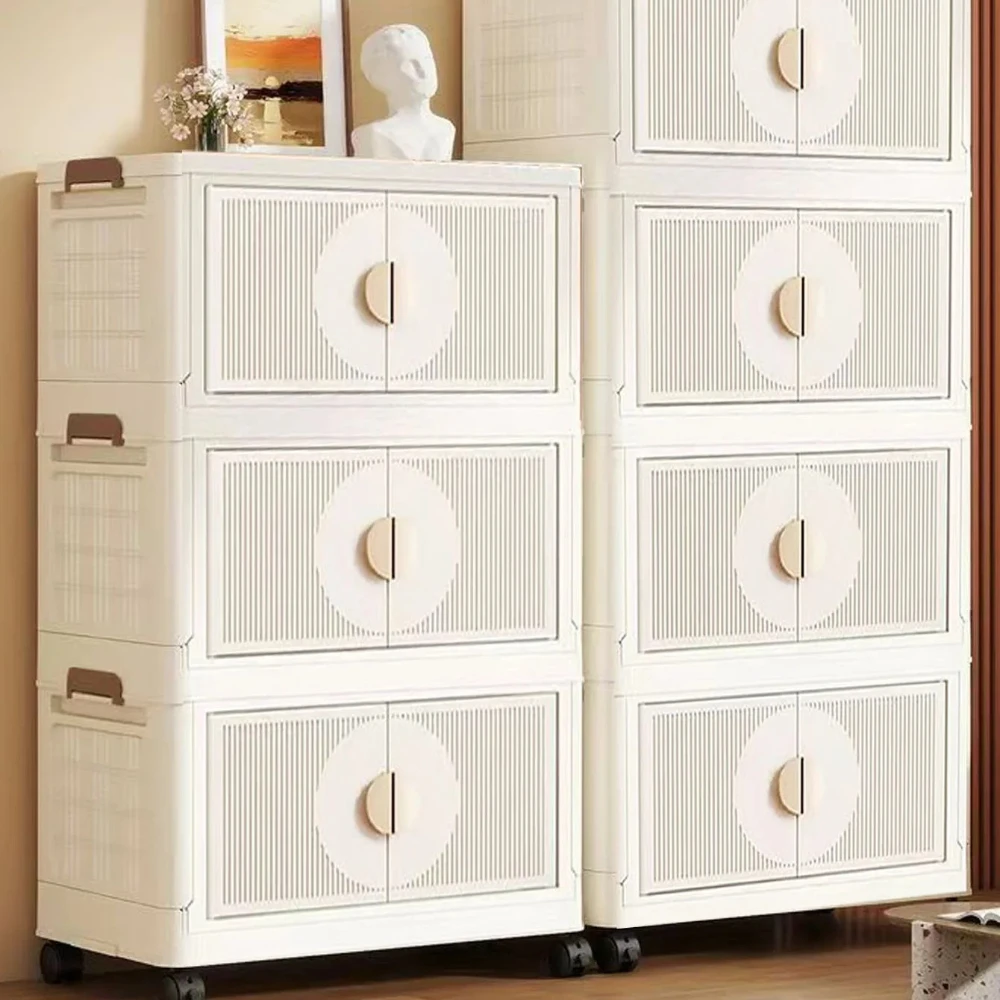 Multi-specification Large Capacity Storage Cabinet Multifunction Foldable Closet Organizer Sundries Cabinet Storage Organizer