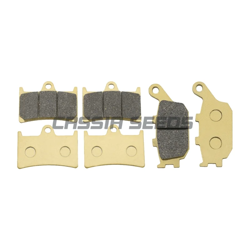 Motorcycle front and rear brake pads disc brake pads for Yamaha FZ1N FZ6 Fazer S2 FZ8N FZ8 FZ1 YZF R6 R1 MT-10 MT10 SP XSR 900