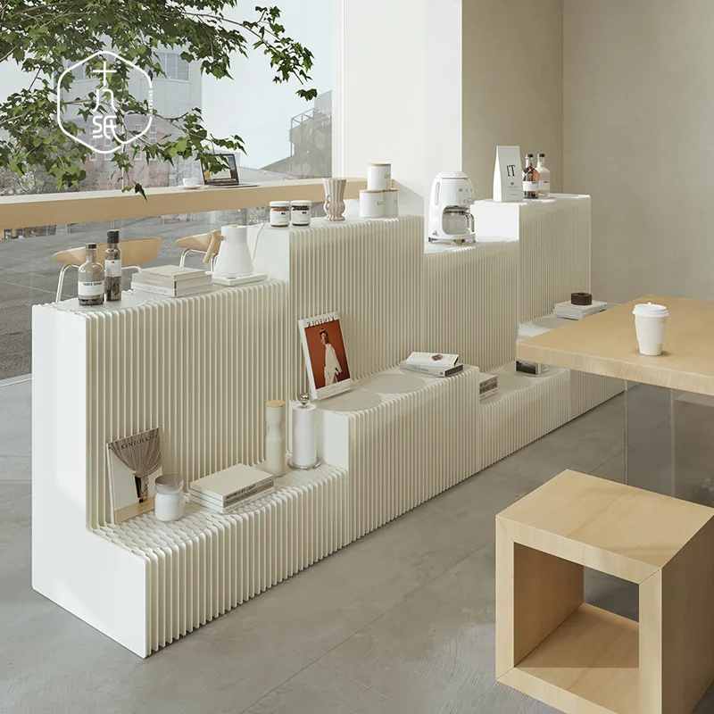 Eighteen-Tier Display Stand For Exhibitions, Physical Stores, And Live Product Demonstrations; Center Island Display Cabinet; Fo
