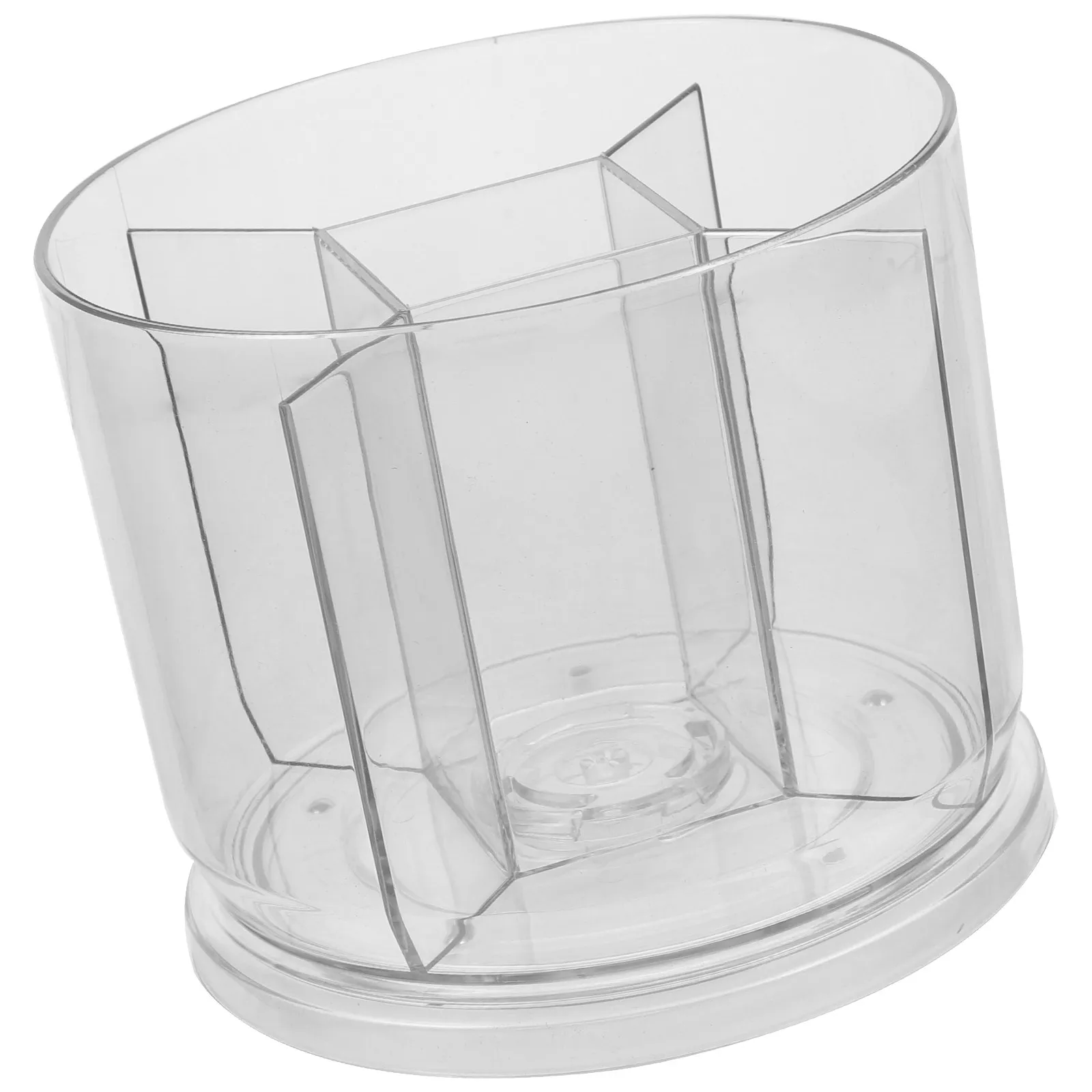 

Органайзер для ручек и карандашей на стол, вращающийся, с гладкой текстурой, для аккуратного хранения художественных принадлежностей и офисных инструментов