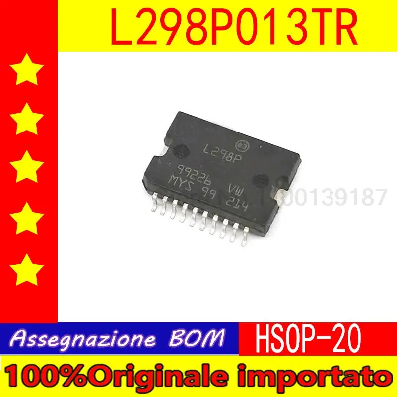 10pcs/lot   L298P013TR  L298P  HSOP-20 bridge driver chip