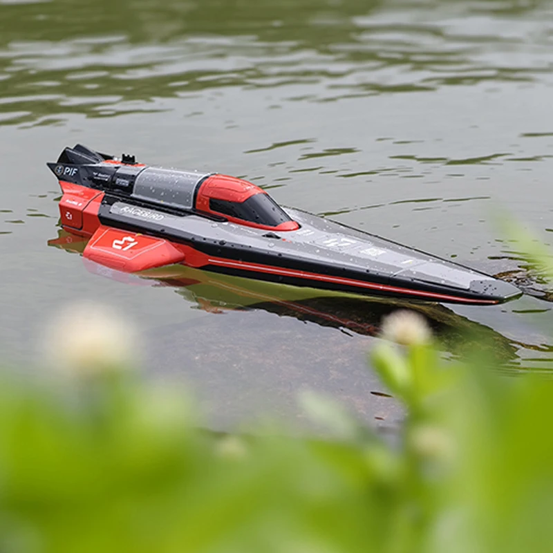Neues E1 RaceBird ferngesteuertes elektrisches hängendes Hydrofoil-Boot, schnelles Boot, wassergekühlter Motor, RC-Boot, Spielzeug für Erwachsene und Kinder