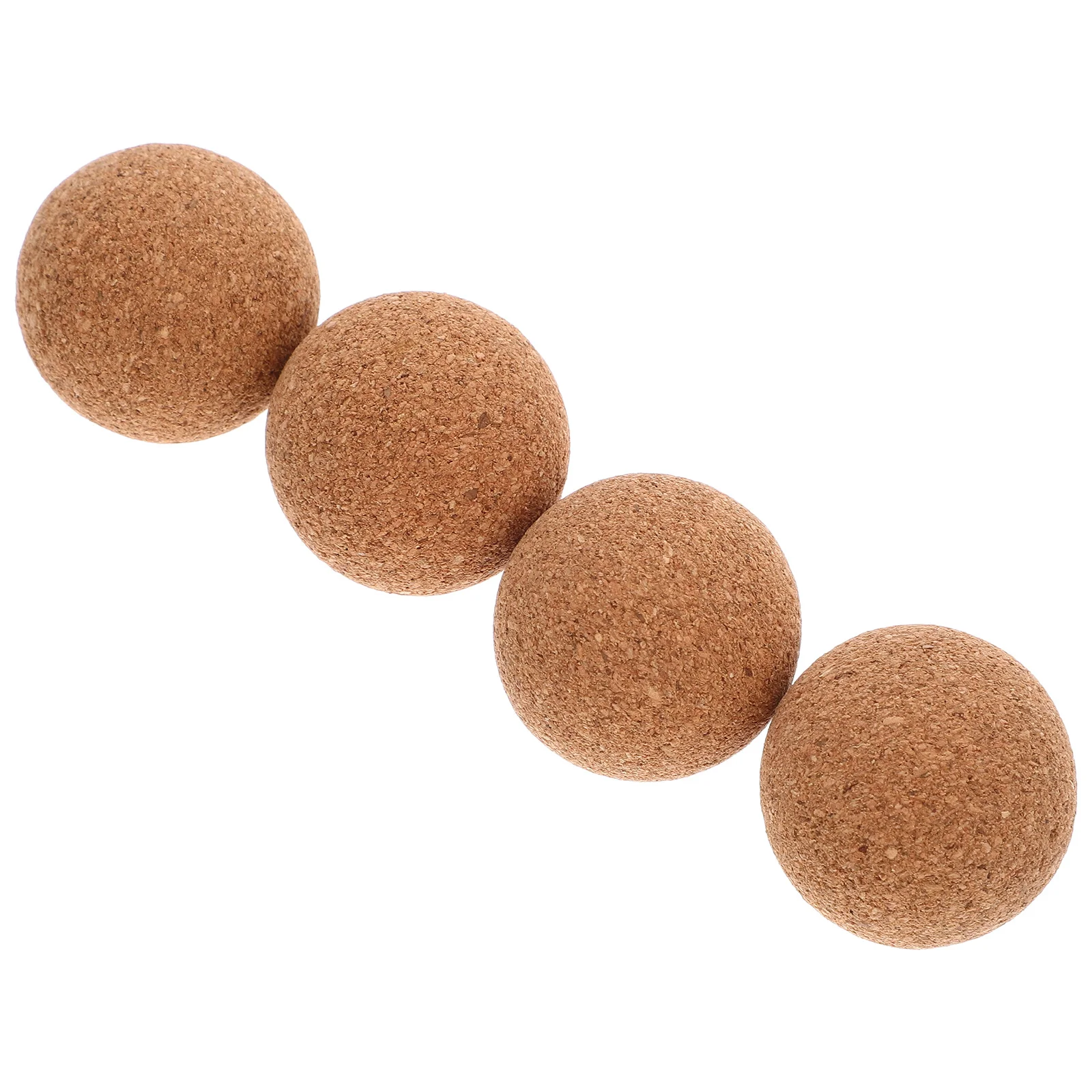 4 Stuks Tafelvoetbal Kurk Bal Mini Houten Tafelvoetbal Tafel Vervanging Ballen Indoor Tafelvoetbal Accessoires Vervanging Houten Ballen