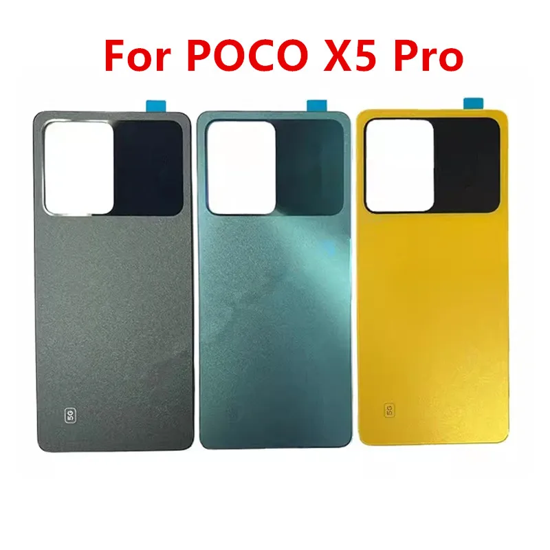 

X5Pro Housing For Xiaomi POCO X5 Pro 6.67" Plastic Battery Back Cover Repair Replace Door Phone Rear Case 22101320G 22101320I