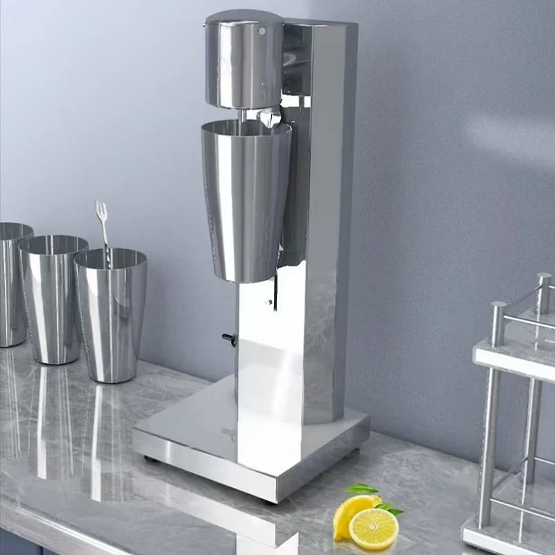 آلة مخفوق الحليب التجارية الفولاذ المقاوم للصدأ آلة ميلك شيكر 18000 دورة في الدقيقة آلة تحريك الشاي الفقاعي خلاط كريم الحليب