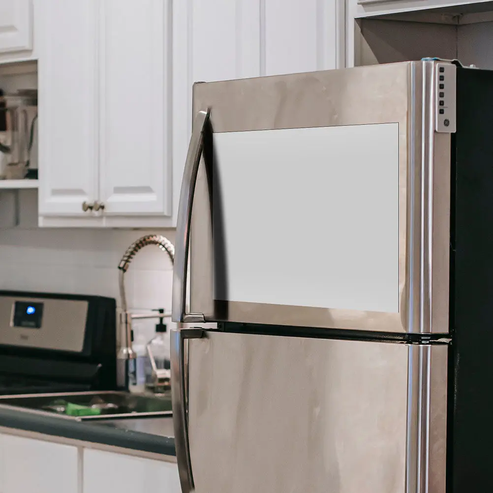 

Магнитная доска для сообщений с возможностью стирания для холодильника, морозильной камеры, офиса, дома, с клейкой основой, сухостираемая, белая, магнитный блокнот