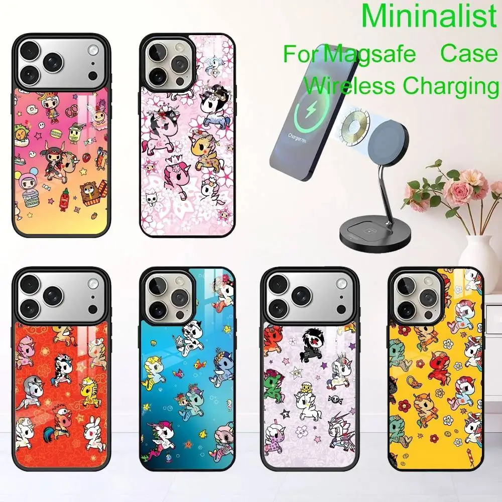 

Japanese Pop T-Tokidoki-i Culture Phone Case For iPhone17,16,15,14,13 Plus,Pro Max Magnetic For Magsafe Wireless Charging