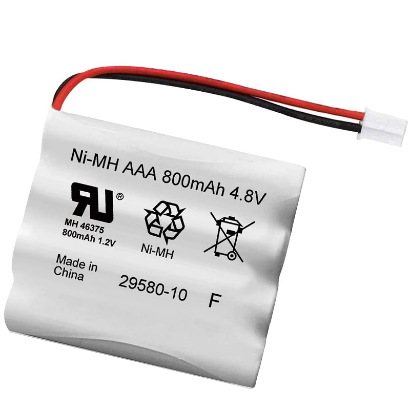 4.8V akumulatory Ni-MH AAA wymiana 29580-10 baterii na lato dla niemowląt niania elektroniczna Baby Monitor 29590 29580 29610 29620 29630 29710