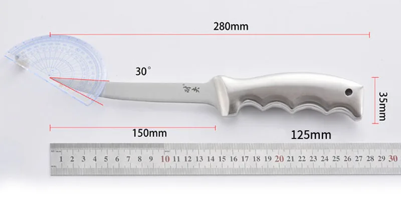 Alemanha aço inoxidável peixe desossa faca segmentação talhante faca de carne cutelo ponta facas bolso chef cozinhar cozinha ferramentas