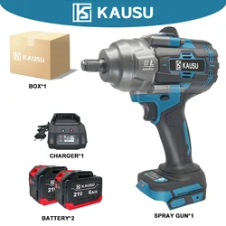 Max. 2500N.m Torque Brushless Electric Impact Wrench 1/2 inch Cordless Electric Wrench Power Tools For Makita 18V Battery