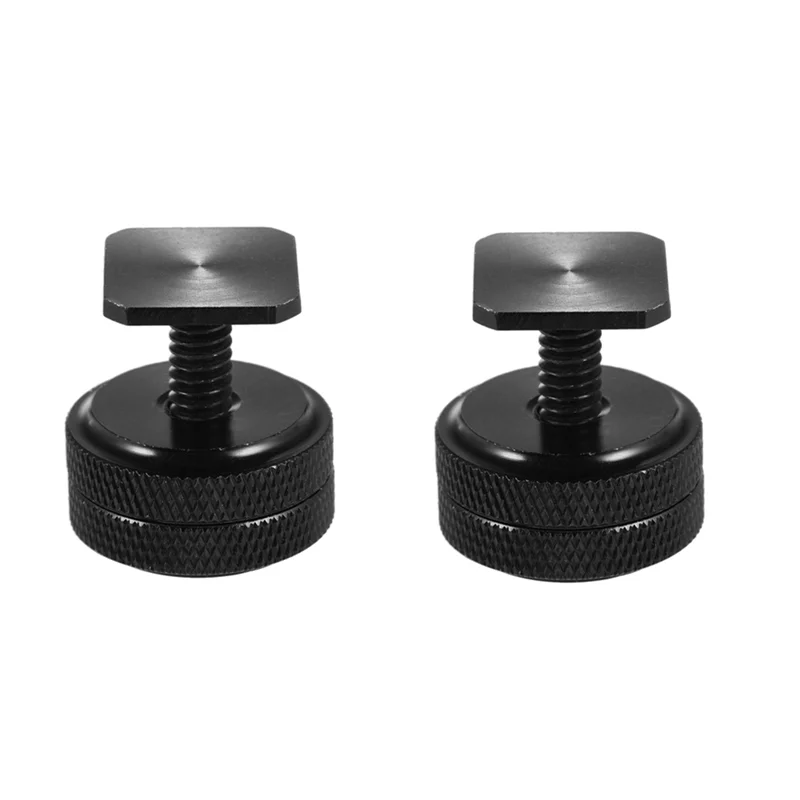 Durable-2Pcs Hot Shoe To 1/4 Adapter, Camera Hot Shoe Mount Adapter, Flash Shoe To 1/4 Inch - 20 Male Adapter, Universal