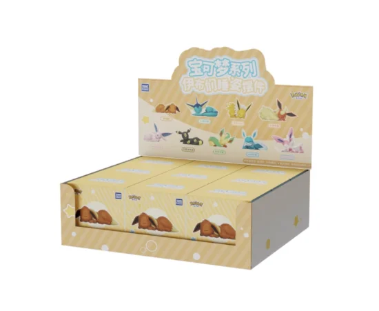 Nieuwe Echt Eevee Slapen Positie Serie Mystery Box Vaporeon Anime Beeldjes Sylveon Espeon Umbreon Merchandise Gift Speelgoed