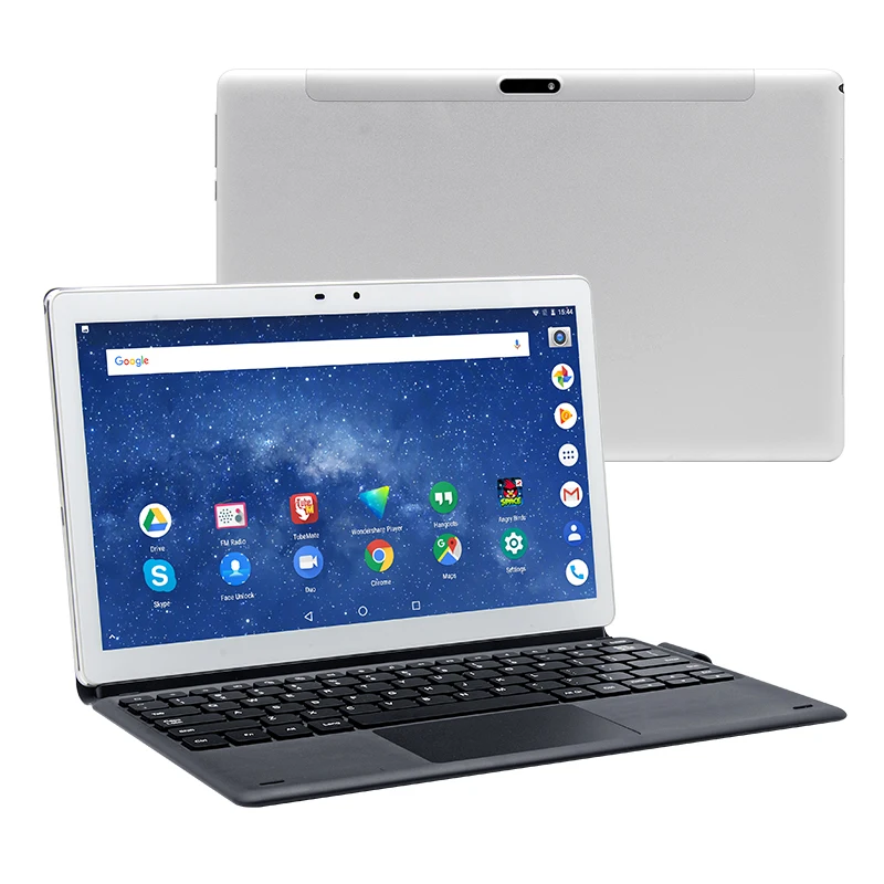 

2 in 1 laptop 12 inch 1920*1200 4G LTE android 10 wifi 12GB 512G Google Store Tablet pc With Keyboard For Student