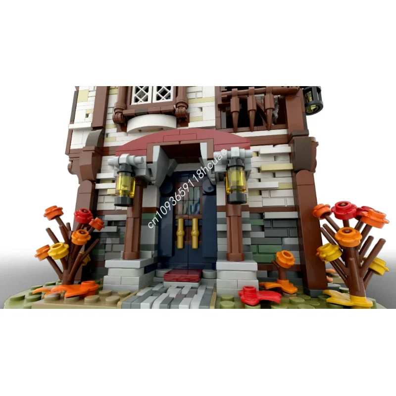 3767pcs MOC Andwraith's BAKERY Castle Building Blocks Christmas Gift Challenging DIY Assembly Model for Advanced Builders Parent