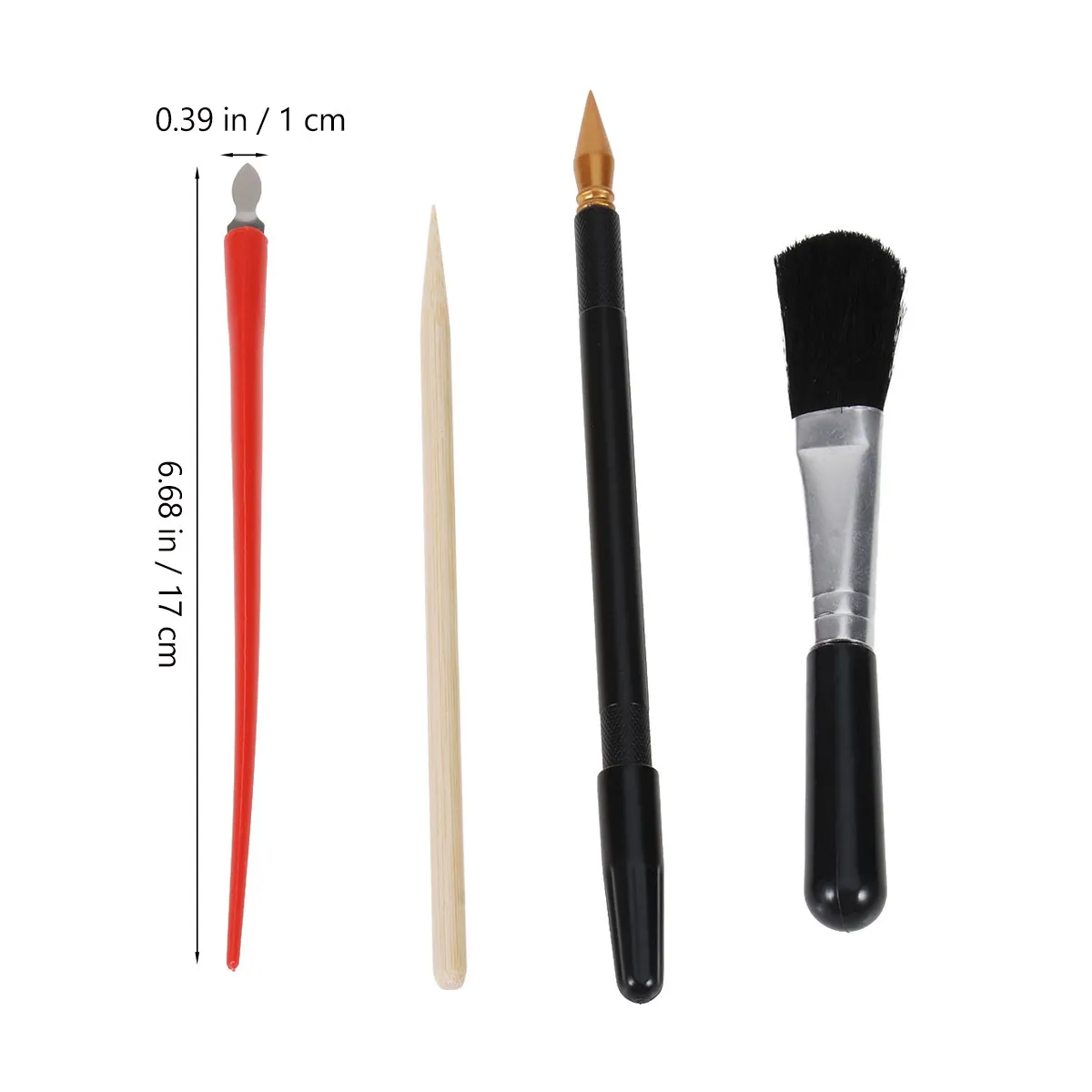 

4Pcs Scratch Painting Kit Premium Scratch Pen Brush Scratcher Stick Facilitates Gluing Painting Engraving Repair Detailing