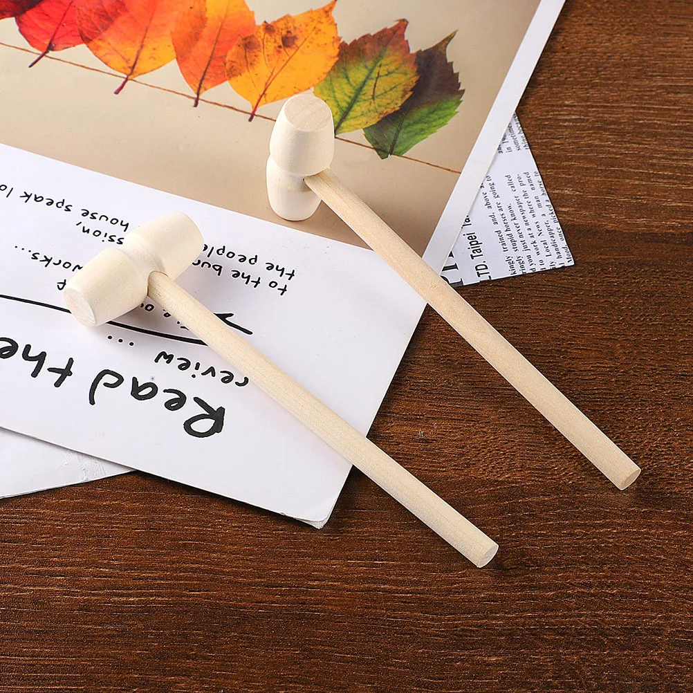 Juego de martillos de madera de 20 piezas, mazo ligero compacto para mariscos, cangrejo, camarones, langosta, ostras, manualidades Diy, herramienta para grietas de nueces