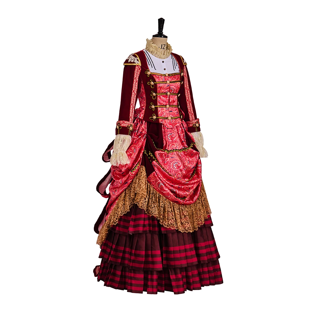 カルロッタ・ジュディチェリコスプレミュージカルオペラ座の怪人衣装ビクトリア朝の女王バッスルドレスシアターブロードウェイボールガウン