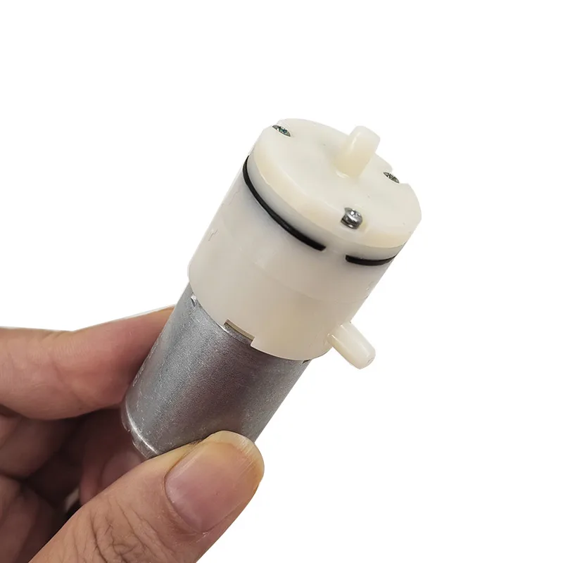 370 Mini bomba de aire (3,7 V/6 V/12 V) Micro Motor de refuerzo de vacío eléctrico para inflador acuario bomba de succión de presión negativa DIY