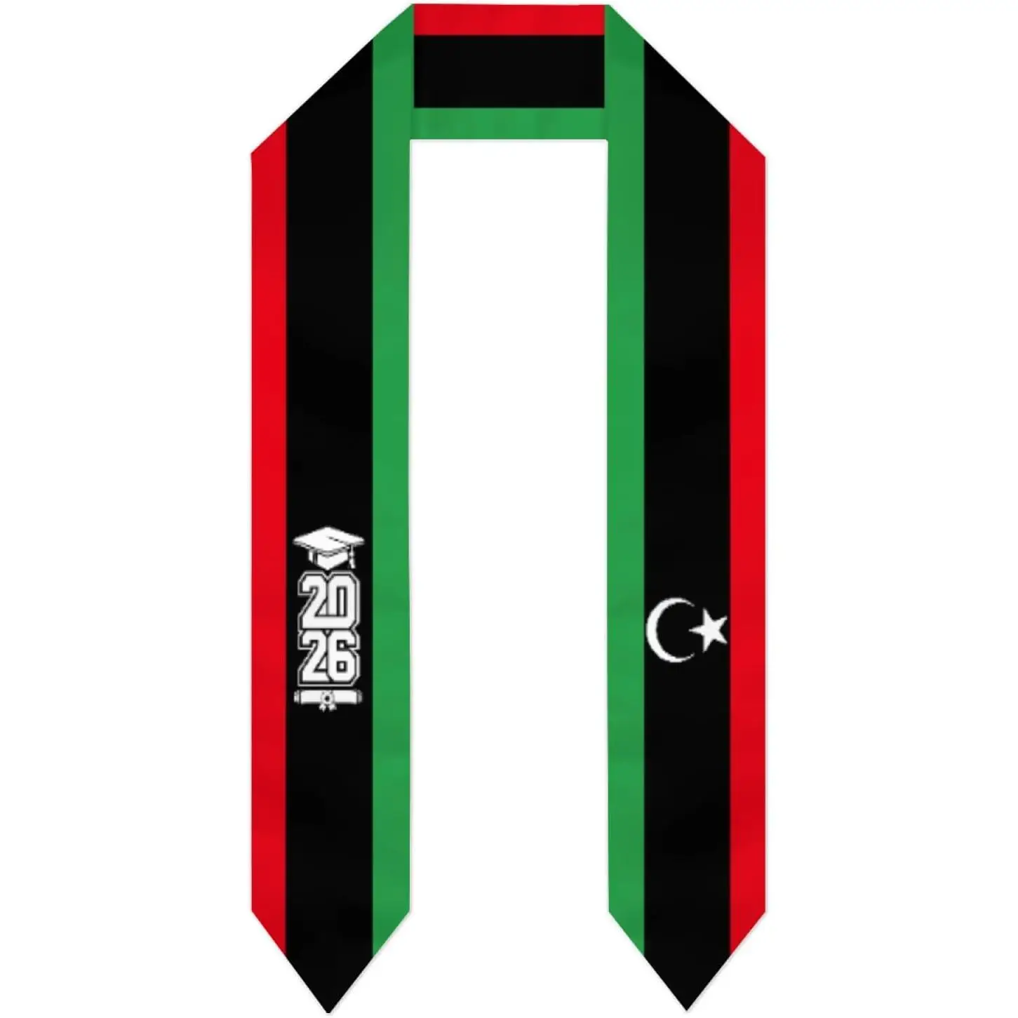 estolas-e-faixas-com-bandeira-da-libia-para-a-turma-de-2026-orgulho-e-celebracao-da-graduacao