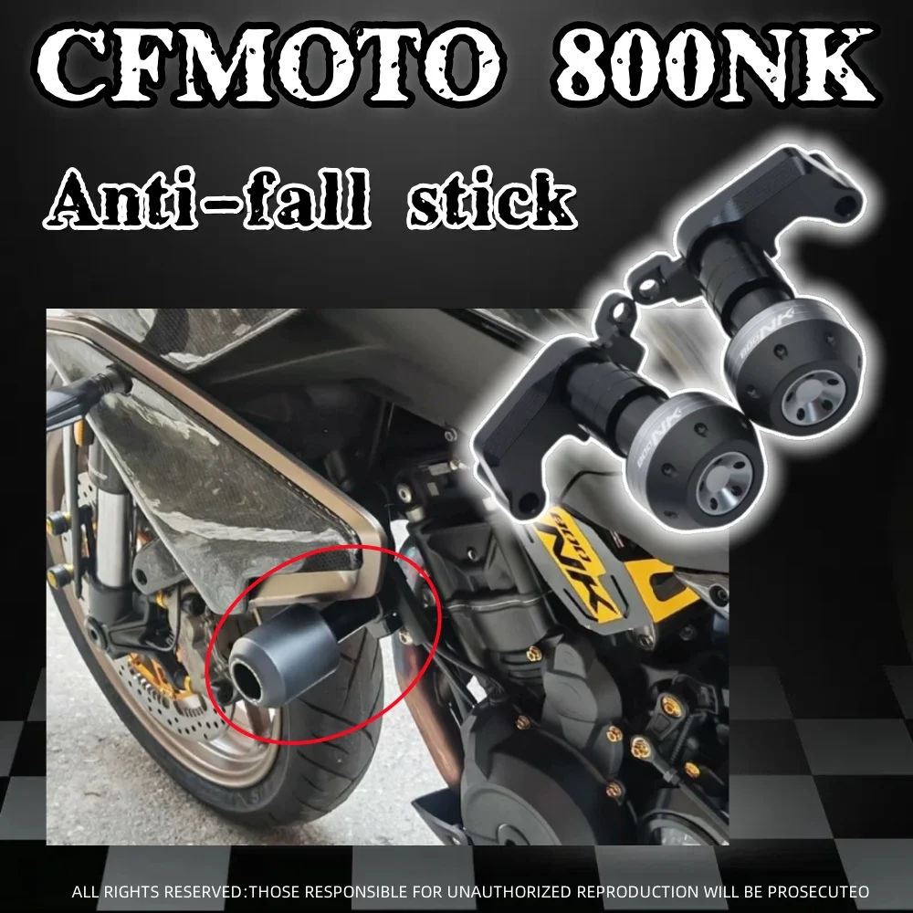 

For CFMOTO 800NK NK800 motorcycle anti-fall ball modified body bumper anti-fall rod engine protection rod accessories