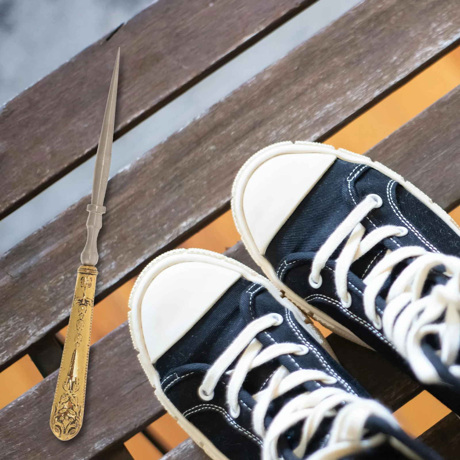 

Decorative Sewing Awl Small Alloy Handmade Shoe Repair Tool Excellent Durability Sewing Awl Shoe Repair Tool