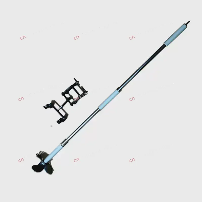 Electric Drill Manual Propeller Boat Hand Propeller Portable Canoe Hand Cranked Kayak Hand Push Oar Outboard Motor Bracket