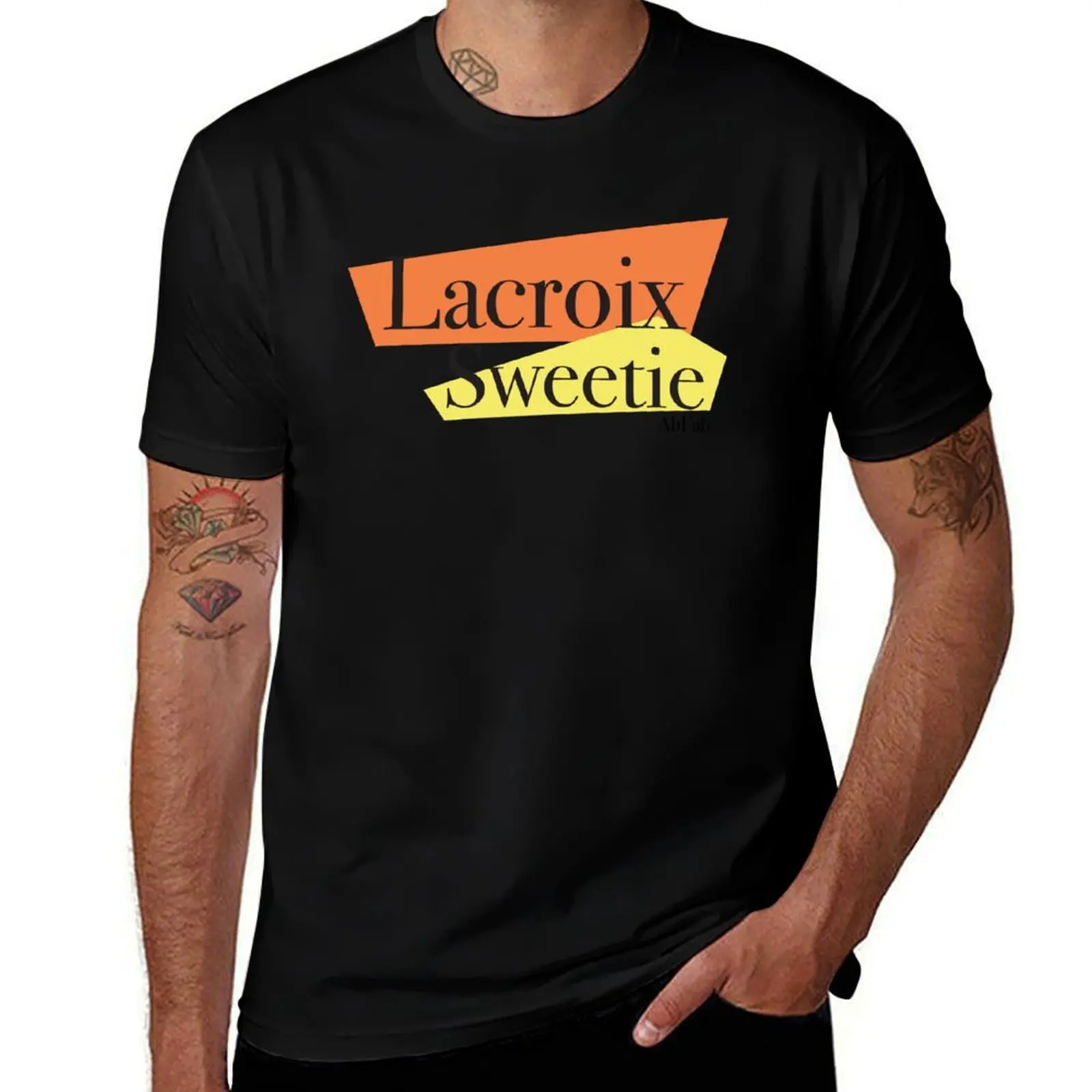 

Lacroix Sweetie T-Shirt man clothes Luxury man topping anime figures t shirts men