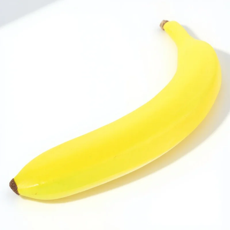 

Artificial Banana Fruit Photo Prop Creative Gift Home Decor Educational Display Perfect Photo Accessory Fruit Props
