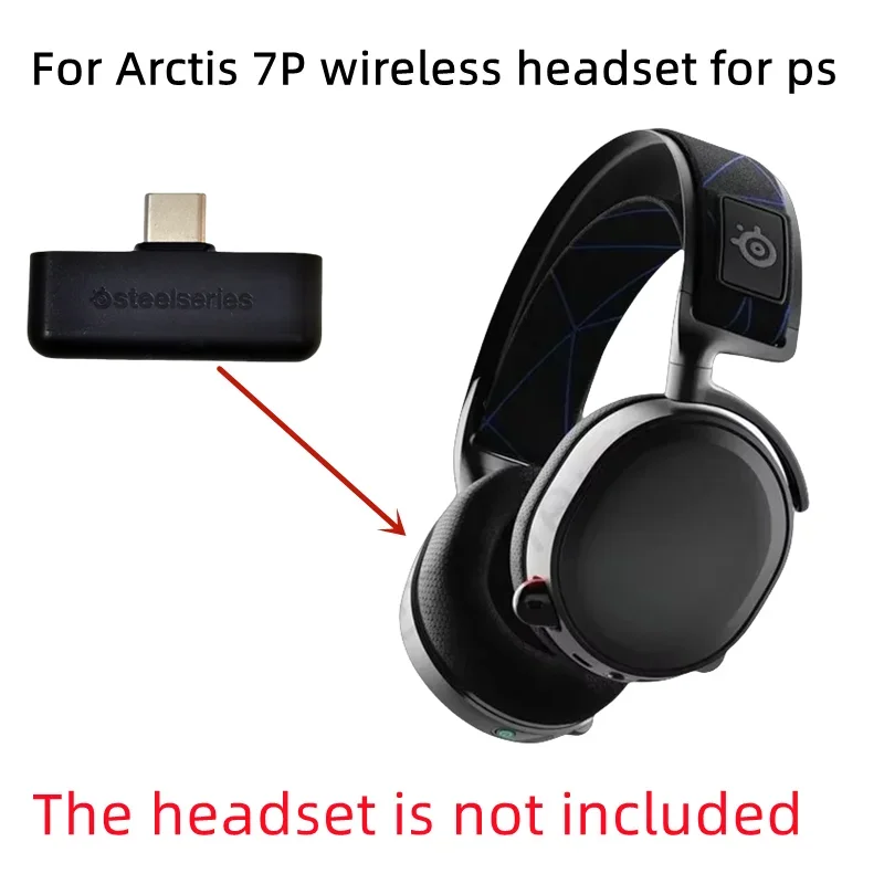 Wireless Headset USB Dongle Receiver HS00021TX For Steelseries Arctis 7P (PS4 PS5),  not 7+, not 7 plus