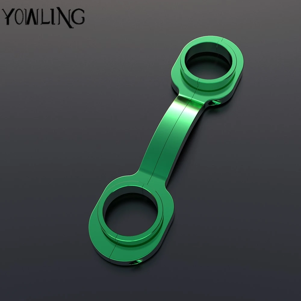 For Kawasaki KLR650 2018-2024 Motorcycle Front Fork Brace Aluminum Bracket Fork Balance Shock KLR 650 2023 2022 2021 2020 2019