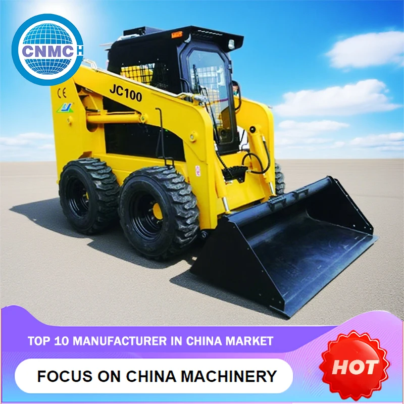 لوادر انزلاقية التوجيه لحديقة المزرعة، شهادة EPA عالية الجودة، عالية الأداء للطرق والبناء المدمجة