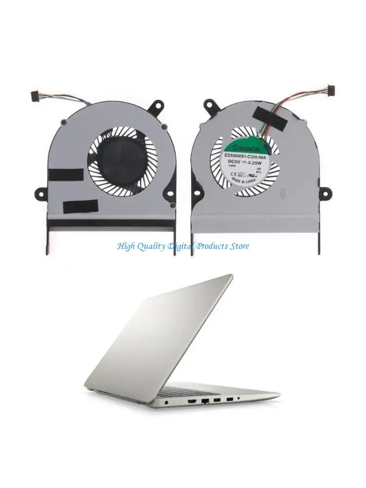 

U2JE 1PC Laptop Cooling Fan for Vivobook S301L Q301L 5V 2.25W 4Pin 4wires Fan