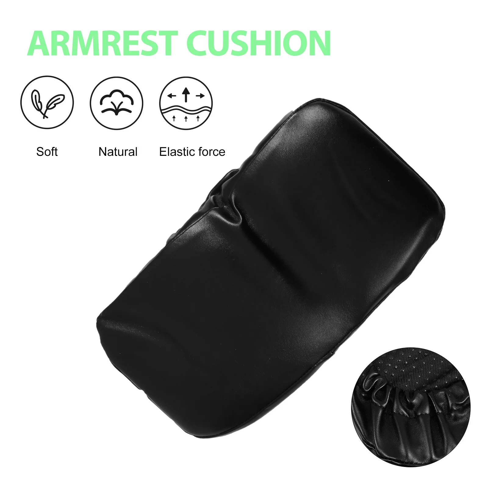 

2Pcs Memory Foam Armrest Cushion Elbow Pillow PU Chair Armrest Pads Office Computer Chair Elbow Support Pressure Relief