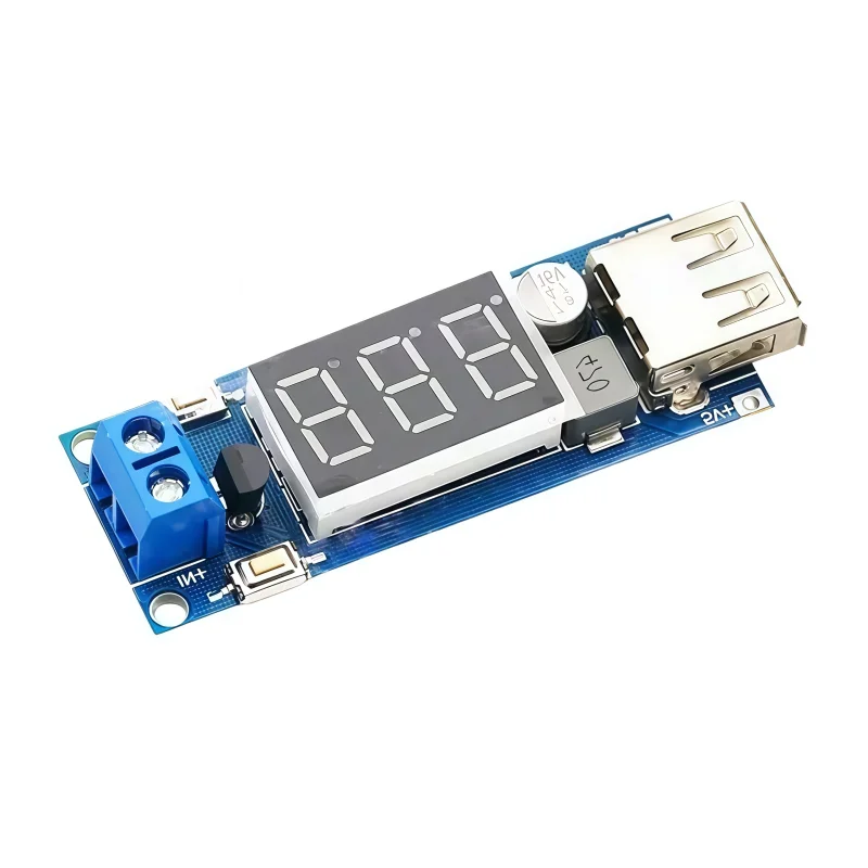 DC-DC Step-Down Power Module 6.5V 12V~40V to 5V 2A for Vehicle Voltage Meter and USB Phone Charging